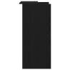 Reception Desk Black 55x50x103.5 cm - Durable & Stylish