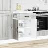 Kitchen Base Cabinet Lucca Grey Sonoma - Stylish Storage Solution