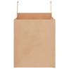 Eco-Friendly Brown Paper Bags with Handles - 50 pcs