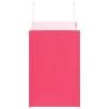 50 Pink Paper Bags with Handles - Durable & Recyclable