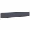 Lawn Edgings 10 pcs Anthracite 15x103 cm Cold-rolled Steel