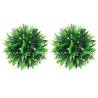  Artificial Boxwood Balls with LED Lights 2 pcs Green 20 cm Size 20 cm Quantity in Package 1 