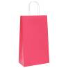 Pink Paper Bags with Handles – 250 Pcs | Hipo Market