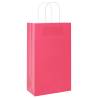 Pink Paper Bags with Handles – 250 Pcs | Hipo Market