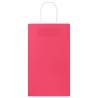 Pink Paper Bags with Handles – 250 Pcs | Hipo Market