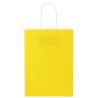 250 Yellow Paper Bags with Handles - Eco-Friendly & Versatile