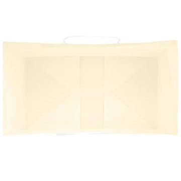 250 Yellow Paper Bags with Handles - Eco-Friendly & Versatile