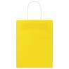 Yellow Paper Bags 250 pcs with Handles - Eco-Friendly Packaging