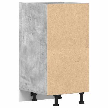 Bottom Cabinet Concrete Grey – Stylish Storage Solution