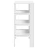 Shoe Rack White 61x32x70 cm - Durable Engineered Wood