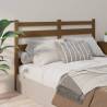 Bed Headboard Honey Brown 141x4x100 cm Solid Wood Pine Colour honey brown Size 141 x 100 cm Quantity in Package 1 