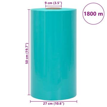 Agricultural Stretch Film Green 25 µm 50 cm x 1800 m - HipoMarket