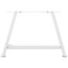 Coffee Table Legs A-Shaped White 60x(42-43) cm - Hipomarket