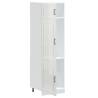 Kalmar High Gloss White Kitchen Cupboard | HipoMarket UK