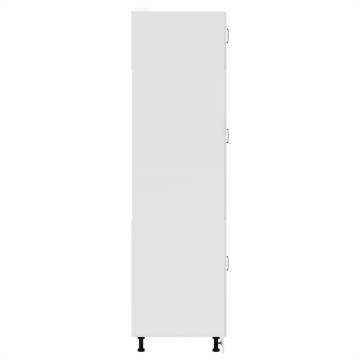 Kalmar High Gloss White Kitchen Cupboard | HipoMarket UK