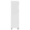 Kalmar High Gloss White Kitchen Cupboard | HipoMarket UK