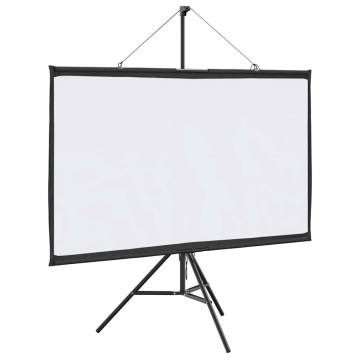 72 Inch Tripod Projection Screen | Perfect for Home & Office