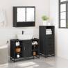 3 Piece Black Bathroom Furniture Set - Stylish & Durable