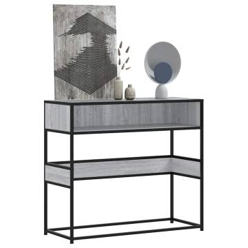 Grey Sonoma Console Table - Stylish Storage Solution | Hipo Market