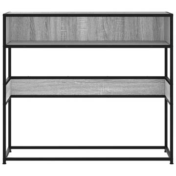 Grey Sonoma Console Table - Stylish Storage Solution | Hipo Market