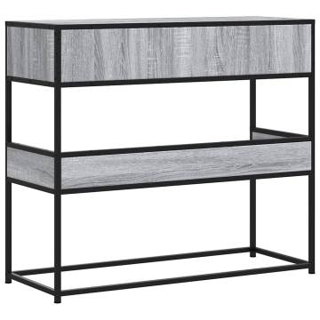 Grey Sonoma Console Table - Stylish Storage Solution | Hipo Market