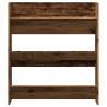 Wall Shoe Cabinet - Old Wood Storage Solution | HipoMarket