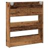 Wall Shoe Cabinet - Old Wood Storage Solution | HipoMarket