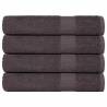  Sauna Towels 4 pcs Anthracite 80x200 cm 360 gsm 100% Cotton Colour anthracite Size 80 x 200 cm Quantity in Package 4 