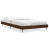 Bed Frame Brown Oak 90x190 cm - Durable & Stylish Design