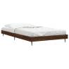 Bed Frame Brown Oak 90x190 cm - Durable & Stylish Design