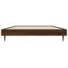 Bed Frame Brown Oak 90x190 cm - Durable & Stylish Design