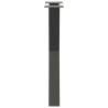 X-Shaped Dining Table Legs - 2 pcs Anthracite Steel 50x73 cm