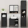 4 Piece Black Bathroom Furniture Set - Stylish & Durable