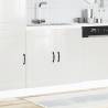 Sink Base Cabinet Kalmar High Gloss White - Stylish Storage Solution