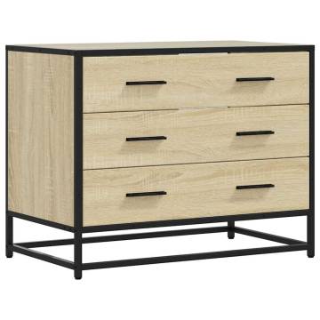 Drawer Cabinet Sonoma Oak 70x41x56 cm | Stylish Storage Solution