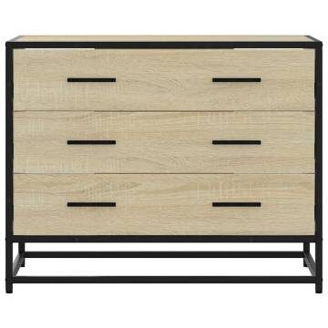 Drawer Cabinet Sonoma Oak 70x41x56 cm | Stylish Storage Solution