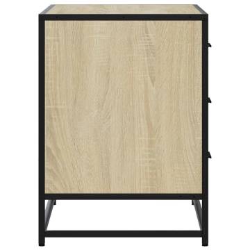 Drawer Cabinet Sonoma Oak 70x41x56 cm | Stylish Storage Solution