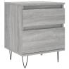 Grey Sonoma Bedside Cabinets - 2 Piece Set | HipoMarket