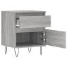 Grey Sonoma Bedside Cabinets - 2 Piece Set | HipoMarket