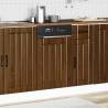 Lucca Brown Oak Dishwasher Panel - Durable & Stylish | HipoMarket