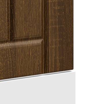 Lucca Brown Oak Dishwasher Panel - Durable & Stylish | HipoMarket