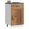  Kitchen Base Cabinet Lucca Old Wood Engineered Wood Colour old wood Quantity in Package 1 Model kitchen base cabinet 50 cm Number of 