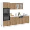 7 Piece Kitchen Cabinet Set - Artisan Oak Engineered Wood