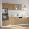 7 Piece Kitchen Cabinet Set - Artisan Oak Engineered Wood