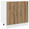 7 Piece Kitchen Cabinet Set - Artisan Oak Engineered Wood