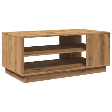 Artisan Oak Coffee Table | 102x55x43 cm | Durable Design