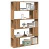 Book Cabinet Room Divider in Artisan Oak - 100x24x155 cm