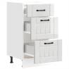 Kitchen Base Cabinet Lucca High Gloss White - HipoMarket