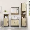 Bathroom Mirror Cabinet Sonoma Oak - 65x20x60 cm | HipoMarket