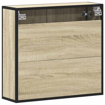 Bathroom Mirror Cabinet Sonoma Oak - 65x20x60 cm | HipoMarket